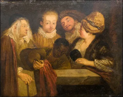 Qui fut l'auteur de ce tableau, nommé "la Mascarade" ?