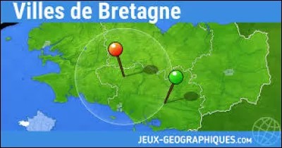 Laquelle de ces communes se se situe pas en Bretagne ?