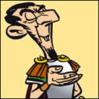 Perclus est l'aide de camp du centurion Langélus, dans "Le Combat des chefs".