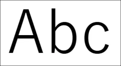 Quel est le nom de cette police d'écriture ?