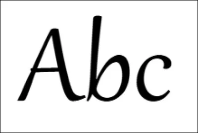 Quel est le nom de cette police ?