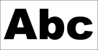 Quel est le nom de cette police ?