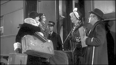 Dans quel film l'orchestre de dames se déplace en train pour un récital à travers l'Amérique ?