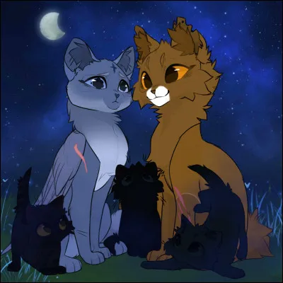 Qui sont les chatons de Feuille de Lune ?