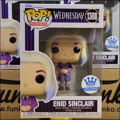 Quelle est la couleur de cheveux d'Enid au bal ?