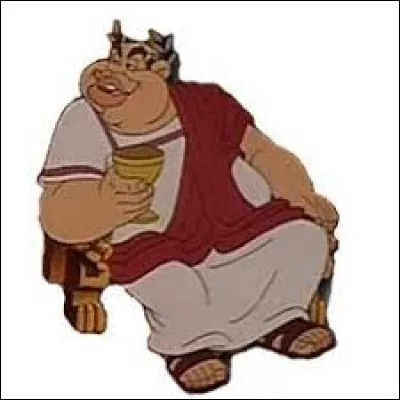 Tumullus est conseiller de César dans le film d'animation "Astérix et les Indiens".