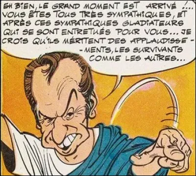 Plus habitué des studios de télévision que des BD, qui est ce personnage ?