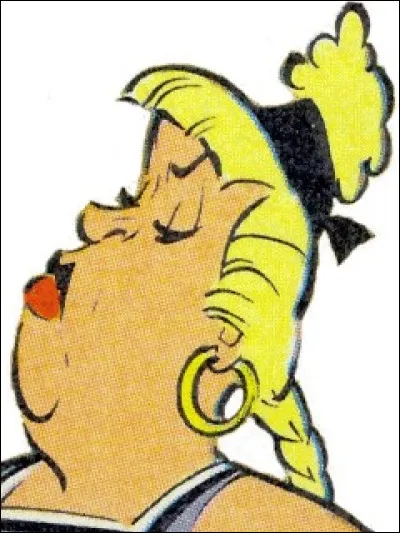 Qui prète son profil à Angine la femme d'un aubergiste ?