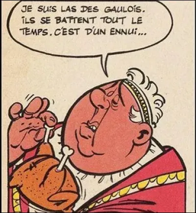 À qui ressemble ce personnage paru dans ''La Serpe d'Or'' ?