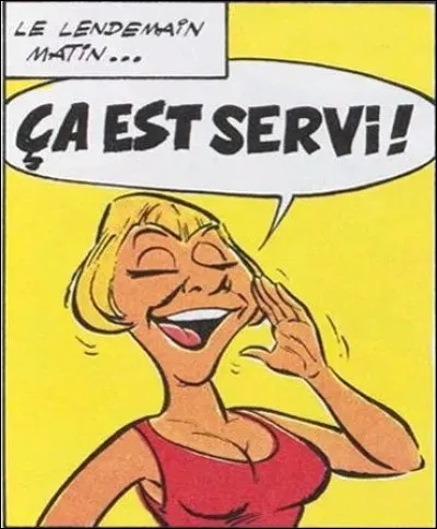 Qui se cache derrière le personnage de Nicotine dans Astérix chez les Belges ?