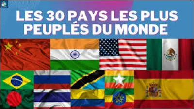 En 2023, quel est le pays le plus peuplé du monde ?