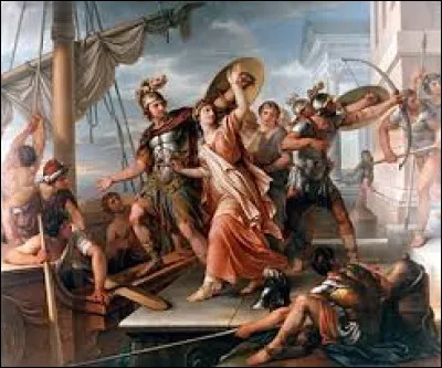 La ville de Troie va brûler à cause de ce couple de la mythologie grecque.