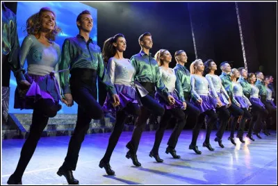 Le 25 août 2018, la troupe du Riverdance reçoit un invité d'Honneur en Irlande !