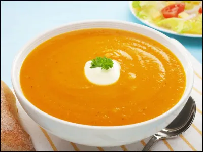 Quelle vitamine est la plus présente dans une soupe de carottes ?