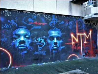 NTM, groupe français, popularisa le rap en France.