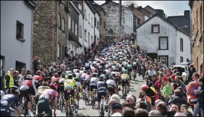 Cette course, l'une des plus anciennes des courses cyclistes encore disputées, au parcours long et accidenté, part de Liège et y revient : à quelle autre ville belge est-elle associée ?