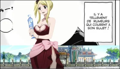 Quand elle pense aux couples, de qui Lucy parle-t-elle quand elle dit qu’il y a trop de rumeurs sur cette personne ?