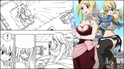 Devant qui Lucy se réveille-t-elle le lendemain de sa fête ?