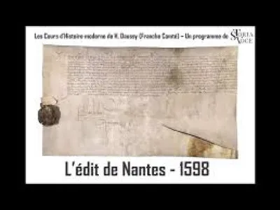 En quelle année a été révoqué l'Édit de Nantes ?