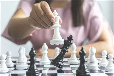 Le substantif ... fait partie du vocabulaire du jeu d'échecs.