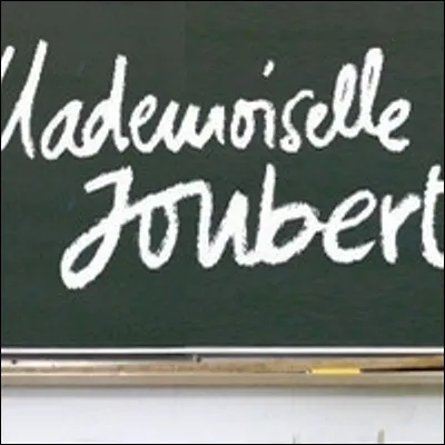 Quelle animatrice de t&eacute;l&eacute;vision, qui a d&eacute;but&eacute; en 1994 dans l�&eacute;mission "Demain, il fera beau", a incarn&eacute; une institutrice dans la s&eacute;rie t&eacute;l&eacute;vis&eacute;e "Mademoiselle Joubert" ?