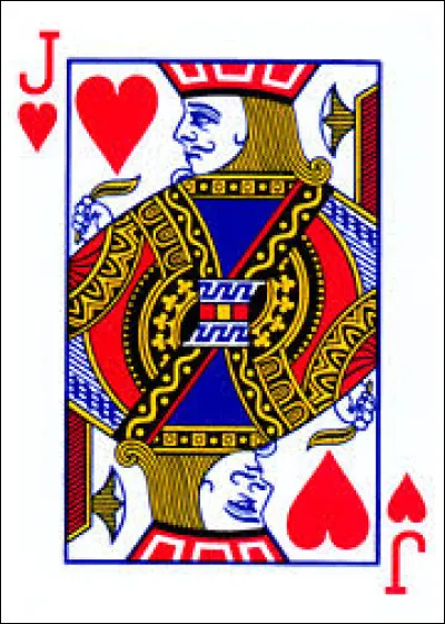 Quel est le nom du valet de cur dans un jeu de cartes traditionnelles ?