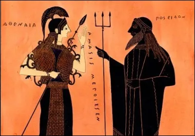 Si nous observons bien l'Acropole et suivons les explications des guides, nous remarquerons ais&eacute;ment qu'un &eacute;l&eacute;ment de l'Acropole rappelle la rivalit&eacute; entre Ath&eacute;na et Pos&eacute;idon pour le contr&ocirc;le de l'Attique.
