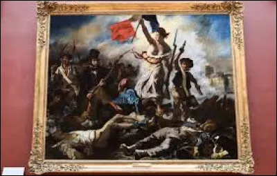 Qui a peint ce célèbre tableau intitulé "La Liberté guidant le peuple" ?