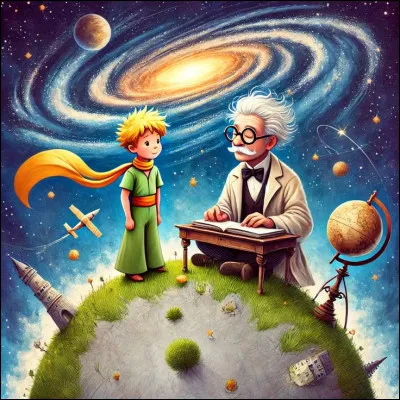 Et enfin, sa visite sur la 6e planète le met face à un géographe. Pourquoi ne peut-il pas travailler ?