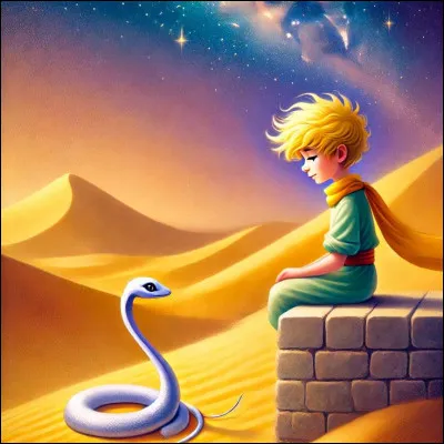 Après ce grand voyage, que demande le Petit-Prince au serpent ?