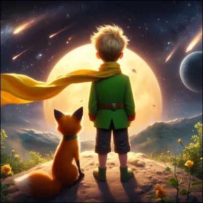 Les adieux avec l'auteur du conte avaient été émouvants. Le Petit Prince se souvenait de ce que lui avait appris le renard :