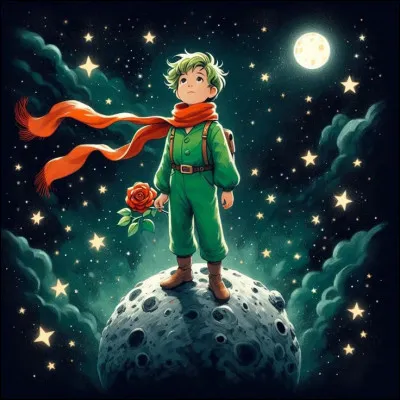 Le Petit Prince lui parle de sa planète, comment est-elle grande ?