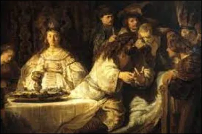 Pendant le banquet de noces, Samson s'amusa à poser une énigme aux convives. Que paria-t-il s'ils parvenaient à résoudre cette énigme avant les sept jours que duraient les festivités ?
