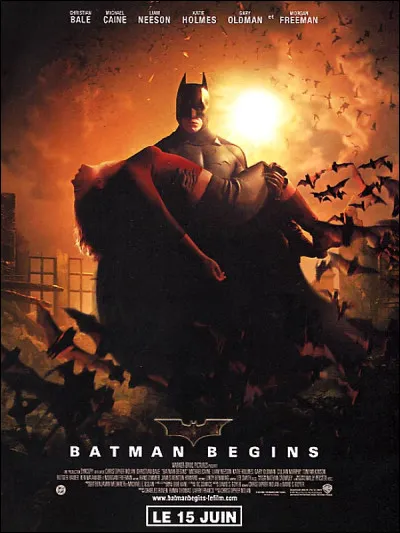 Qui ne joue pas dans "Batman Begins" ?