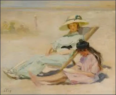 Lequel de ces trois fauvistes a réalisé cette toile, vers 1901, nommée ''Élégantes sur la plage'' ?