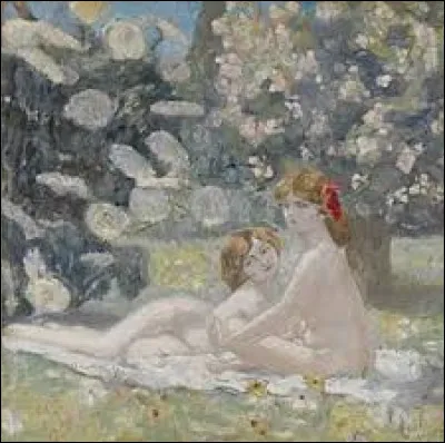 Vers 1906, quelle artiste a peint ce tableau nommé ''Les Cigales'' ?