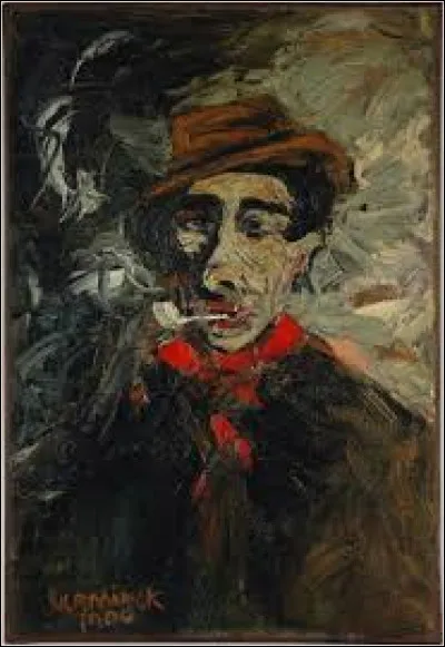 Quel artiste a, vers 1900, exécuté cette toile nommée ''Portrait du père Bouju'' ?
