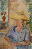 Qui a peint 'femme au chapeau de paille' ?