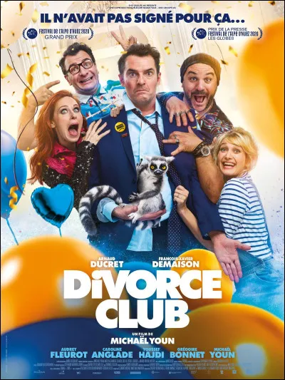 Qui ne joue pas dans le film "Divorce Club" de Michael Youn, sorti en 2020, où elle tient un rôle ?