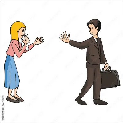 Ton date s'est bien pass&eacute;, mais il est temps de partir ; tu...