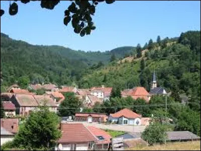 Village de l'arrondissement de Molsheim, Colroy-la-Roche se situe dans le d&eacute;partement ...