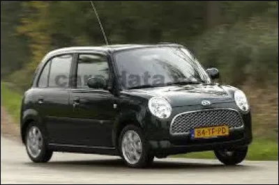 Cette petite voiture noire est une ...