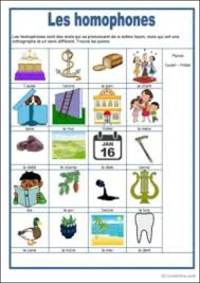 "Sang" est-il un homophone de cent ?