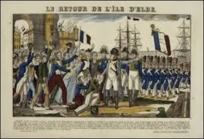 Quelles sont les dates de commencement et de fin des Cent-Jours du dernier r&egrave;gne de Napol&eacute;on Bonaparte ?