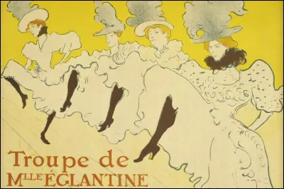 Quel célèbre artiste de Montmartre est souvent associé aux célèbres affiches de cabarets et aux scènes de danse parisiennes ?