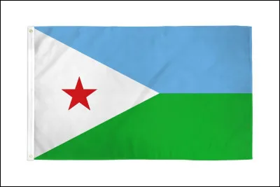 C'est le drapeau de Djibouti :