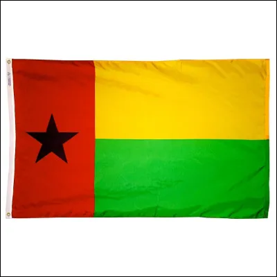 C'est le drapeau du Ghana :