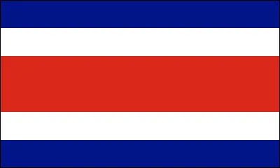 C'est le drapeau du Costa Rica :