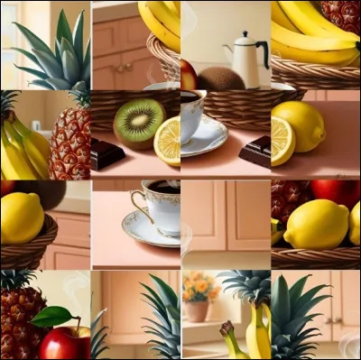 Quel élément n'est pas présent sur cette image décomposée ?