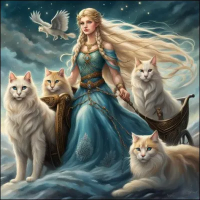 Qui est la déesse de l'Amour, de la Fertilité, de la Guerre et de la Magie dans la mythologie nordique ?